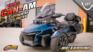 Walkaround | 2023 Can-Am® Spyder RT Limited Dark Wheels