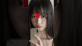 【自撮り界隈】スマホで鏡の前で自撮りした女の子がヤバすぎる？！🫣#自撮り #自撮り女子 #自撮り界隈