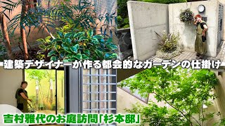 【お庭訪問】玄関を開けたらすぐに庭が出現？都会的な空間を楽しむ杉本邸【個人邸の庭】