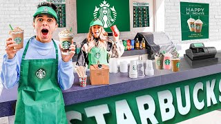 We Opened a Starbucks In Our House!