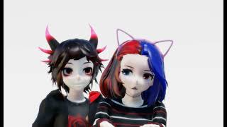 {mmd x bro}TIKTOK - NYA ARIGATO{motion dl link}