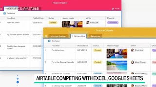 How Airtable Competes With Microsoft Excel and Google Sheets