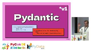 Robust Configuration Management with Pydantic's Data Validation [PyCon DE & PyData Berlin 2024]