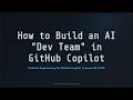 How to Build an AI 