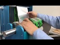 Easy way how to change packaging film for shaped sachet bagging machine splicing instructions