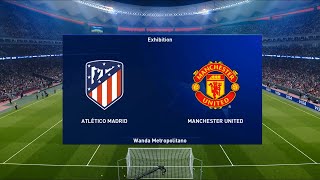 Atletico Madrid vs Manchester United | Wanda Metropolitano | UEFA Champions League | PES 2021