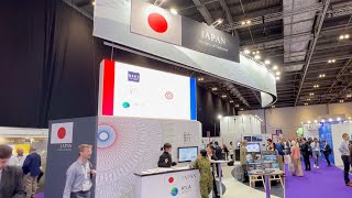 防衛装備品の大規模な国際展示会「ＤＳＥＩ　２０２３」