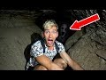 EXPLORING ABANDONED CAVE!! (HAUNTED)