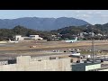 福岡空港の今☆27久しぶりのkeのb7 西側から南方向2023.1.21