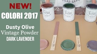 Nuovi colori Vintage chalk Paint 2017 - parte 1