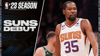 Kevin Durant MAKES HIS SUNS DEBUT! 23 Points vs Hornets