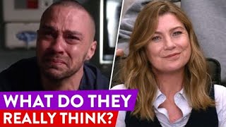 The Cast of Grey's Anatomy Reveal How They Felt About Their Characters |⭐ OSSA