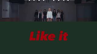 【CLC】【カナルビ】Like it　-日本語字幕-