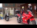 素敵な彼女とタンデム　sbk leovince　レオビンチサウンドを聞け　honda v4 vfr factbook press information　rc49　vfr800 honda