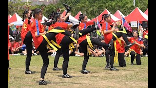 青年高中50週年校慶活動 軍歌比賽第一名 舞蹈科 877 軍歌表演