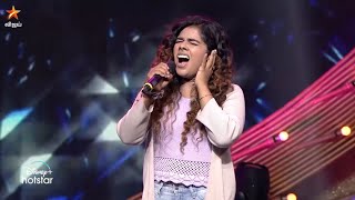 Nangai nilaavin thangai.. Song by #PriyaJerson 🎷 | Semi Final | Super Singer Season 9