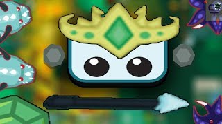 STARVE.IO - Crown Of Life + Dragon Spear + WinterPeasant'sTunic + SuperDivingSuit GamePlay