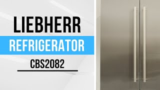 Liebherr 36in French Door Built In Refrigerator CBS2082