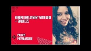 Heroku Deployment with Node + Sequelize-Part2