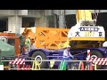 【東京スカイツリー建設風景】 逆クライミング＆クレーンマスト解体2011・0523