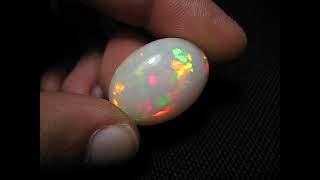 31ct Welo Precious Opal Cabochon Natural Highest Grade Opal Harlequin Honeycomb