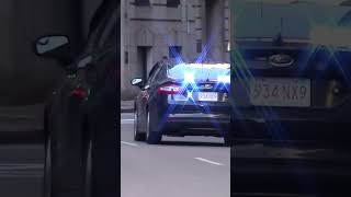 Two Unmarked Boston Police Cars Responding #Police #BostonPolice #Shorts