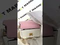 unboxing marni trunk pink white and red bicolour shoulder bag