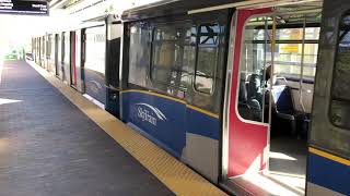 Not in service Skytrain at 22nd street station