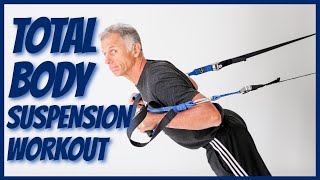 7 BEST Suspension Exercises At Home; Total Body Workout- ALL Levels