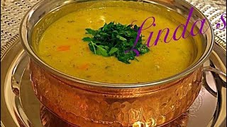 شوربة عدس بالخضار من مطبخي Lentil Soup with Vegetables .......Linda S kitchen