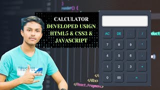Calculator Developed with HTML5 , CSS3 & JavaScript