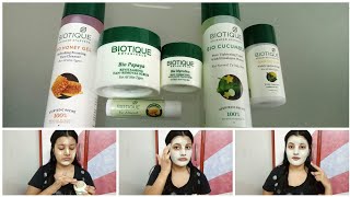 Biotique - One Brand Clean Up || Riya Beauty