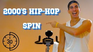 30 Minute 2000's Hip-Hop Spin Class | Get Fit Done