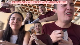 O PIOR CHOCOLATE DO MUNDO? PROVAMOS CHOCOLATES DA ARGENTINA 🇦🇷