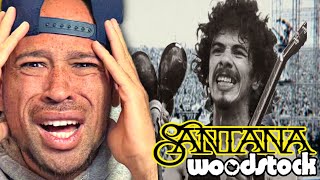 Rapper FIRST time REACTION to Santana - Soul Sacrifice 1969 Woodstock live conci