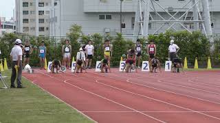 ⑨一般男子100m予選 第69回板橋陸上競技選手権大会20230528