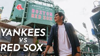 We went to the YANKEES vs RED SOX game! - First time in Fenway park!