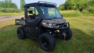 Can-Am Defender Front Lightbar Addition