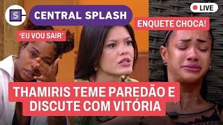 Thamiris chora após discussão com Vitória e teme ser eliminada! Gracyanne detona + enquete do BBB25!