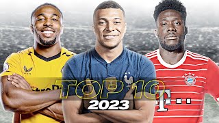 Top 10 Fastest Players 2023 | HD
