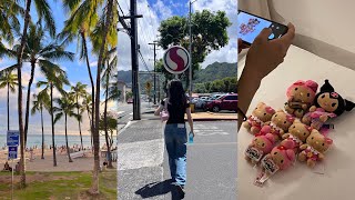 Hawaii vlog 🌺 ep.1 -  혼자 떠나는 하와이 여행 브이로그 | 호놀룰루 • 와이키키 • 쿠알로아랜치 ebike 🚲• 알라모아나센터 • 스투시 하울 🛍️