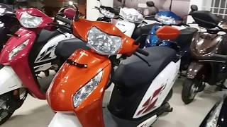 Honda Activa i Colors|Violet,Orange,Black,Pink Walkaround 1080p