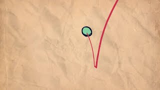 3D Perspective Bouncing Ball - 2D Animation