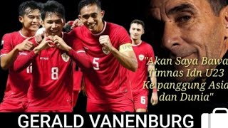 BUKAN KALENG2..Profil Pelatih Baru Timnas U-23 Vanenburg, Juara Euro 1988 Bareng Gullit