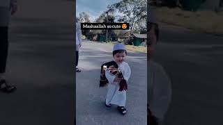 Cute Muslim baby 😘❤️janam Fida haidari   😘#islamicstatus #shorts #hussain#baby