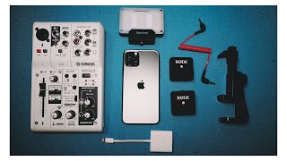 HOW TO STREAM LIVE WITH YOUR iOS DEVICE LIKE A PRO! PROFESSIONAL LIVESTREAM KIT UNDER $500📱🎥💡🙌🏼