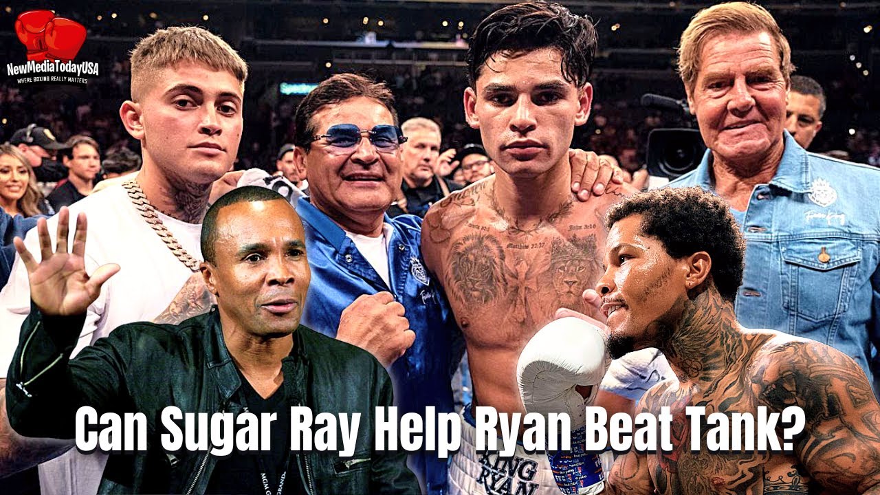 Oh Oh Ryan Garcia Getting Help From Sugar Ray Leonard Will This Help