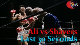 Muhammad Ali vs Earnie Shavers | Last 30 seconds Fight | INCREDIBLE WAR  Full HD