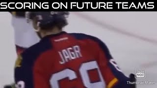 Scoring against future teams - NHL
