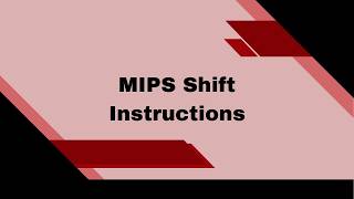 Master MIPS Shift Instructions | SLL, SLLV, SRL, SRLV in MARS